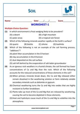 Grade-7-Science-Olympiad - Soil