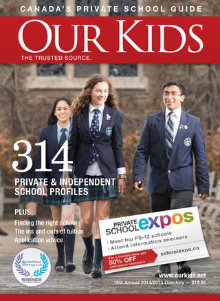 2-12120.jpg Our Kids: Canada's Private School Guide - Image 1