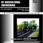 International Journal of Agricultural Engineering
